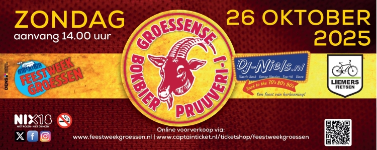 Feestweek Groessen - Groessense Bokbier Pruuveri-j