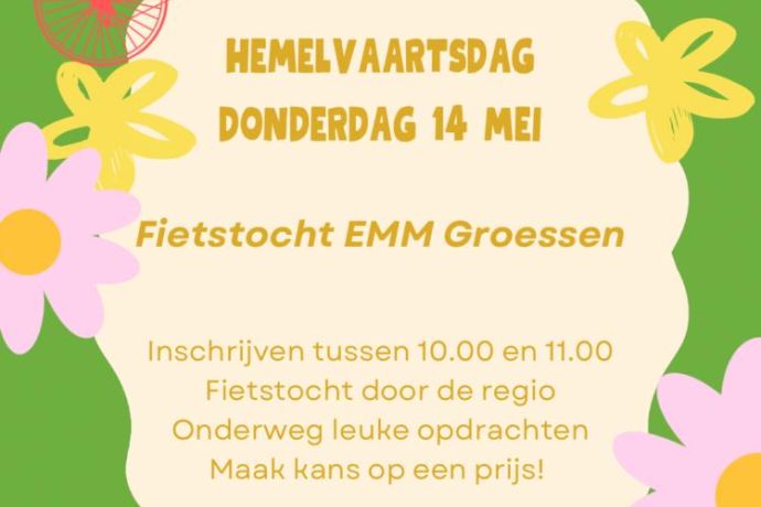 Hemelvaartsdag Fietstocht - Georganiseerd door Schutterij EMM Groessen